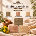 Argan Kantaron ve Pirinç Sabunu Seti 3 Parça